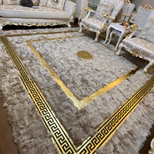 Fluffy Sheepskin Luxury Area Rug