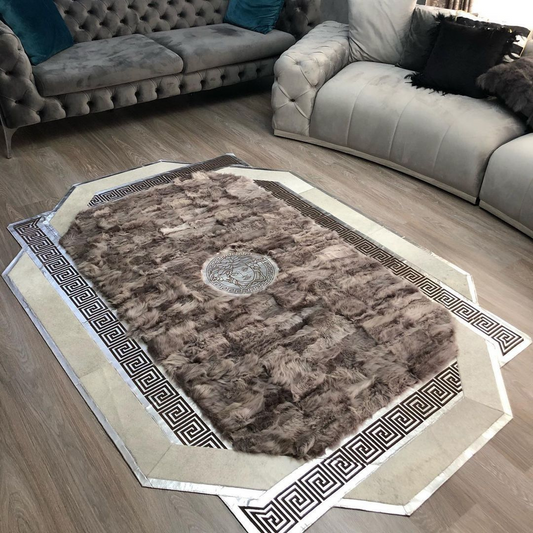 Natural Genuine Sheepskin Soft Rug