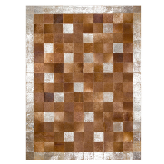 Brown Luxury Cowhide Rug