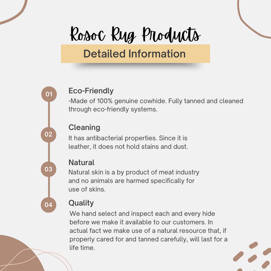 Navy Blue Cowhide Bedroom Rug