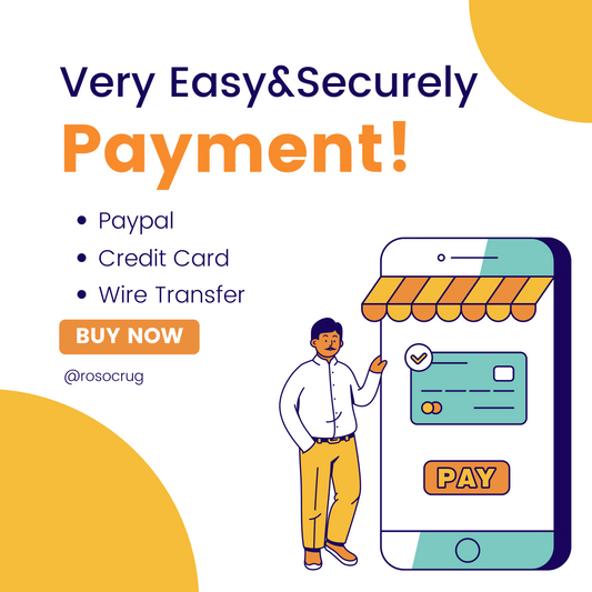 Colorful Fluffy Fox Fur Rug