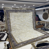 White Gold Sheepskin Large Rug