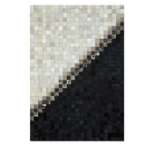 Genuine Geometric Cowhide Rug