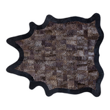 Leopard Design Cowhide Rug