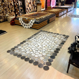 Grey Cowhide Area Rug