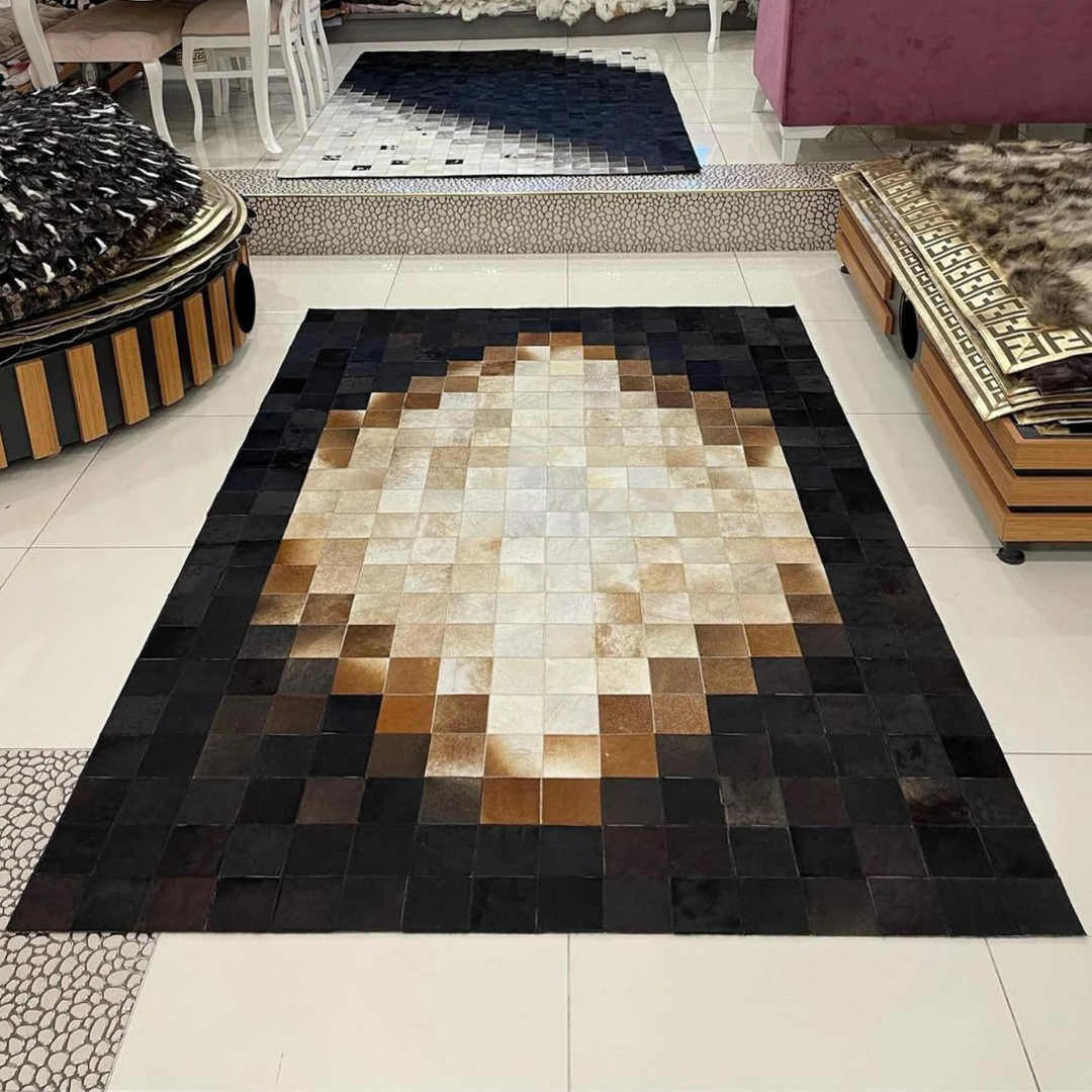 Natural Cowhide Living Room Rug