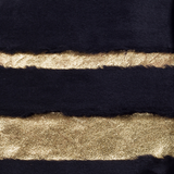 Plush Black Gold Rug