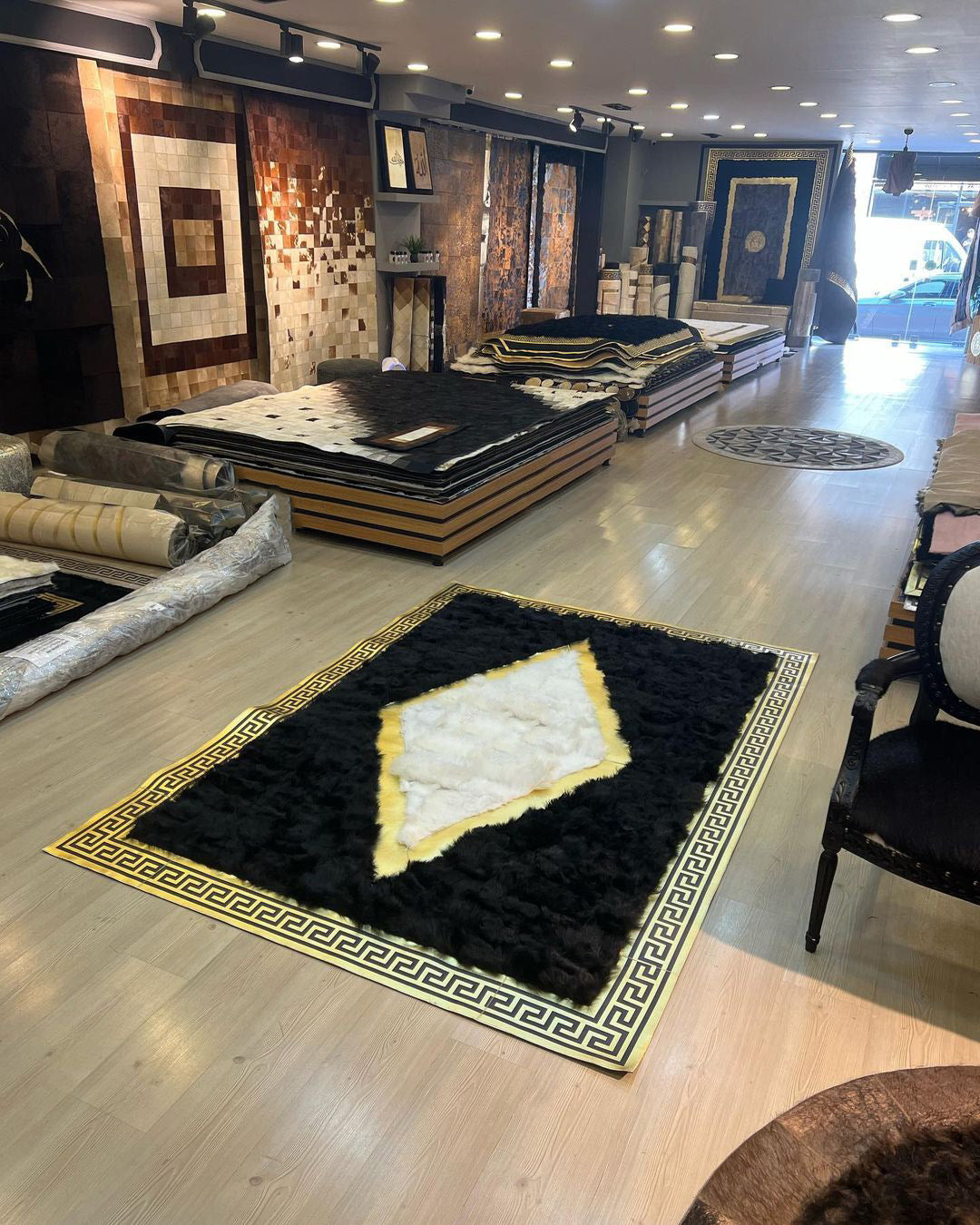 Elegant Sheepskin Rug