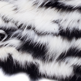 Unique Fox Fur Round Rug