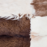 Fluffy Goat Skin Rug