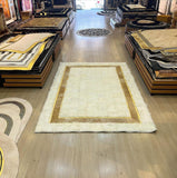 White Soft Shaggy Sheepskin Rug