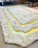Natural White Sheepskin Rug