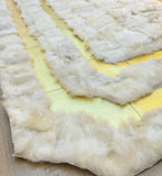 Natural White Sheepskin Rug
