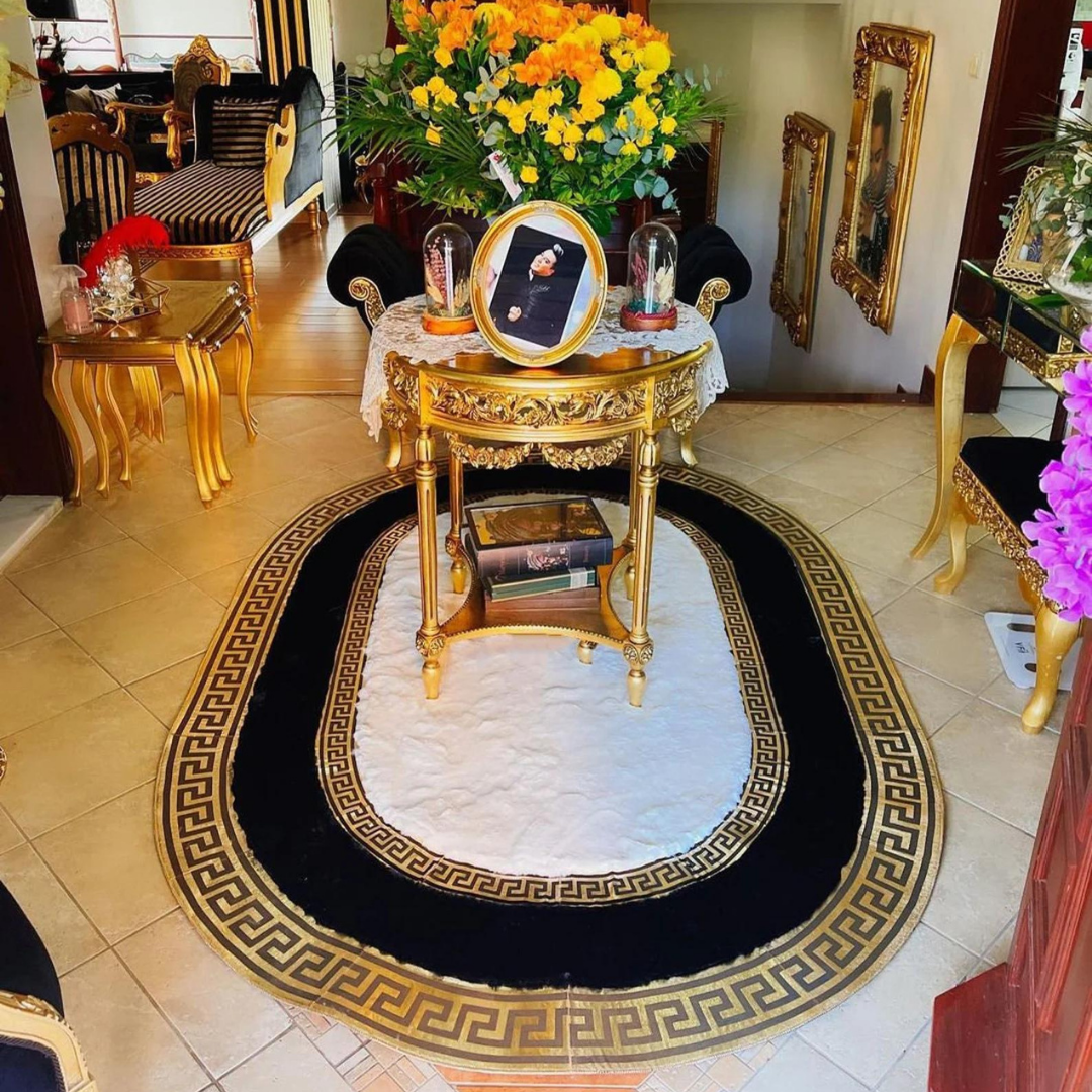 Oval Luxury Plush Rug
