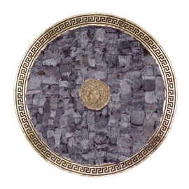 Soft Round Sheepskin Rug