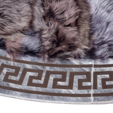 Natural Sheepskin Round Rug